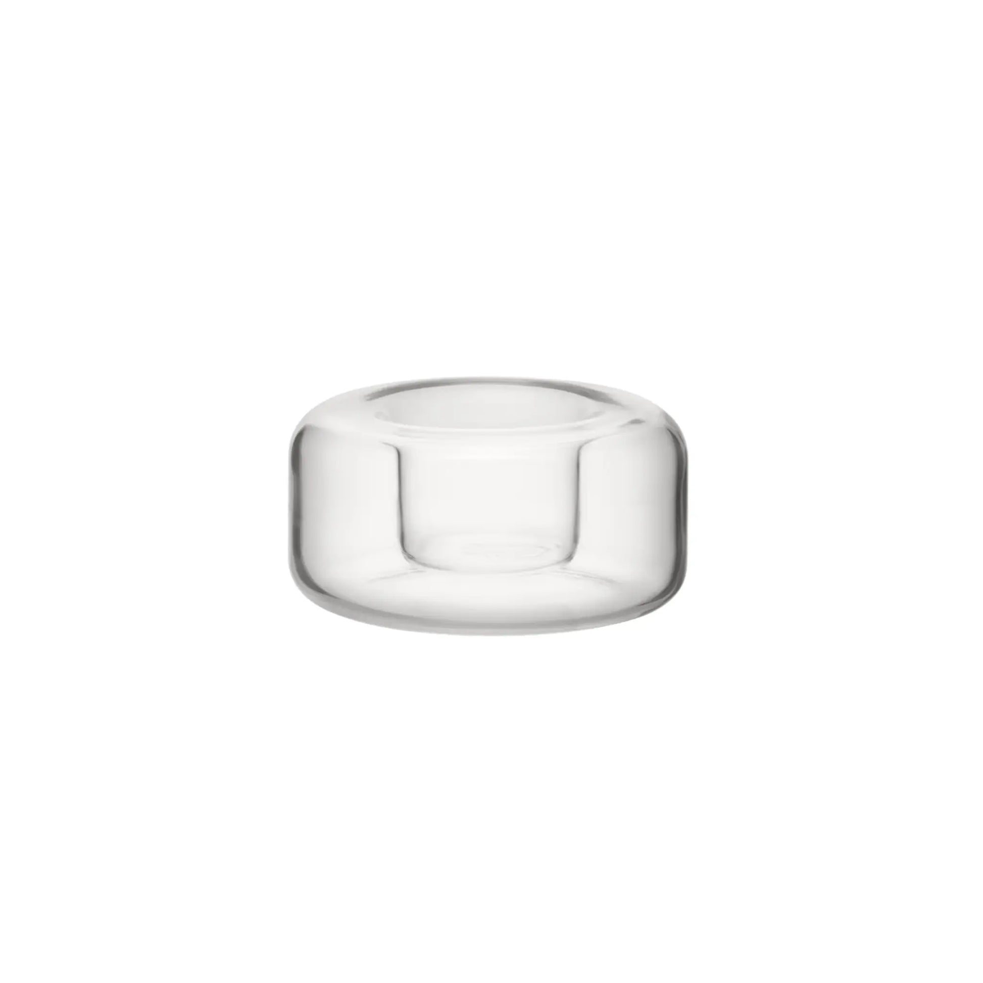Kosta Boda, Happy Ljuslykta 4.7 cm, Klar-Silvra Home