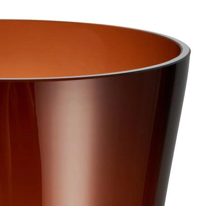 Orrefors, Squeeze Vas 50 cm, Sunset Brown-Silvra Home