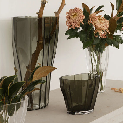 Orrefors, Reed Vas 50 cm, Mossgrön-Silvra Home