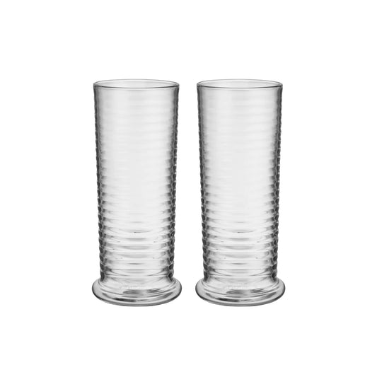 Kosta Boda, Viva Highball 31 cl 2-pack, Klar-Silvra Home