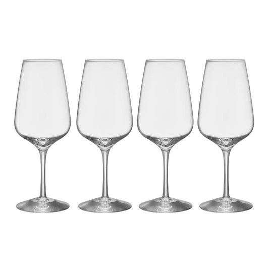 Orrefors, Pulse Vinglas 4-Pack 38 cl, Klar-Silvra Home