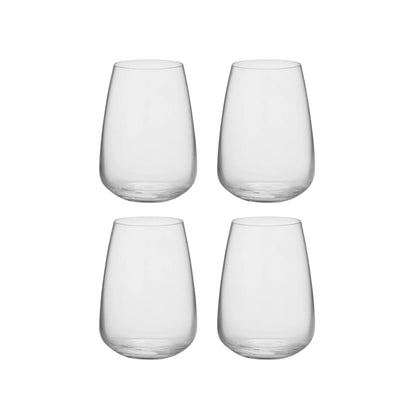 Orrefors, Pulse Tumblerglas 4-Pack 35 cl, Klar-Silvra Home