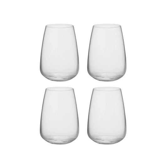 Orrefors, Pulse Tumblerglas 4-Pack 35 cl, Klar-Silvra Home