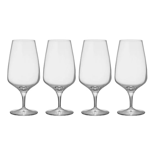 Orrefors, Pulse Ölglas 4-Pack 55 cl, Klar-Silvra Home