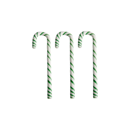 Kosta Boda, Polka Candy Cane Vit/grön 3-Pack-Silvra Home