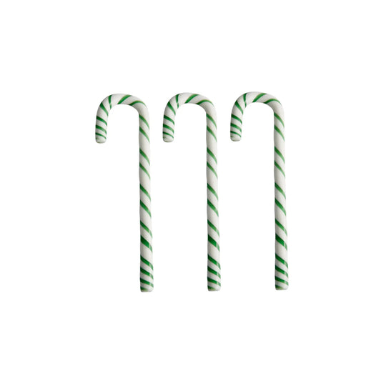 Kosta Boda, Polka Candy Cane Vit/grön 3-Pack-Silvra Home