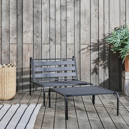Oyoy Living Furi Loungestol Utomhus, Svart
