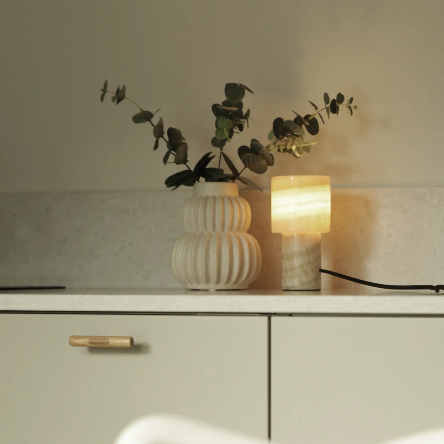 PR Home Lucie Bordslampa G9 16cm, Marmor