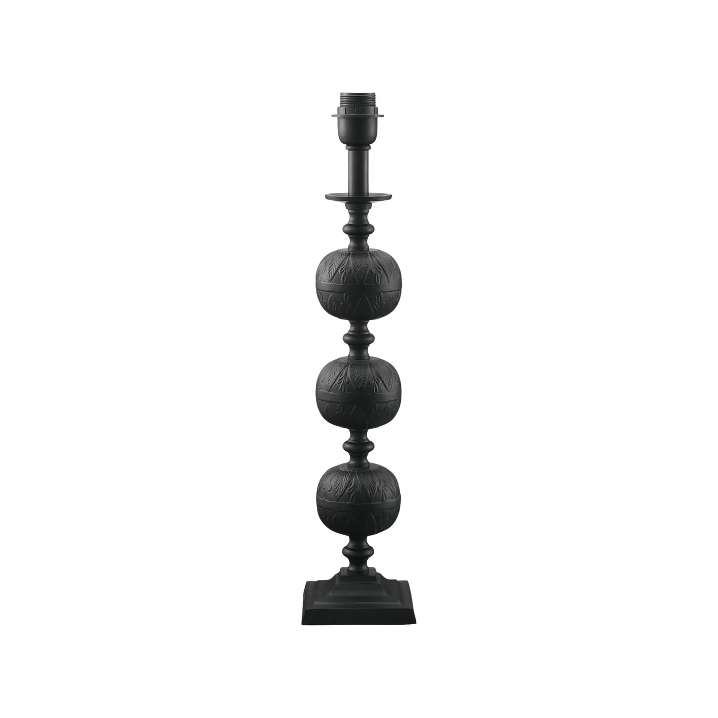 PR Home Flory Lampfot 57cm, Svart