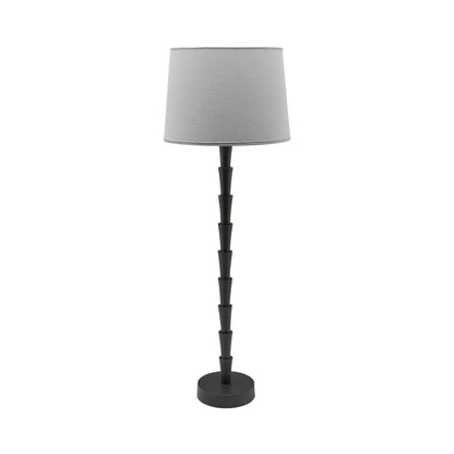 PR Home Chloe Lampfot 61cm, Matt Svart