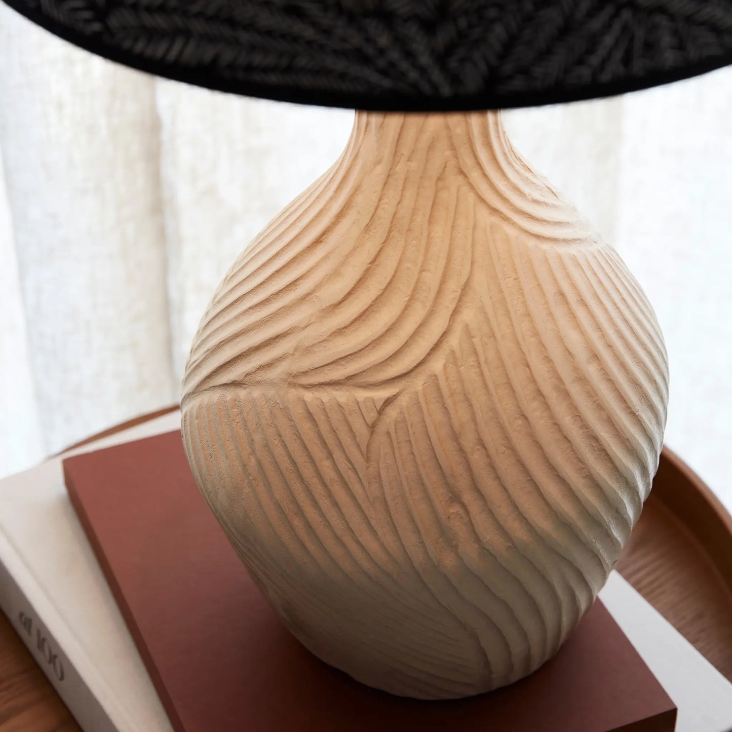 PR Home Hope Lampfot 44cm, Beige
