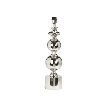 PR Home Grace Lampfot 41cm, Chrome
