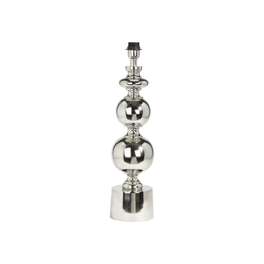 PR Home Grace Lampfot 41cm, Chrome