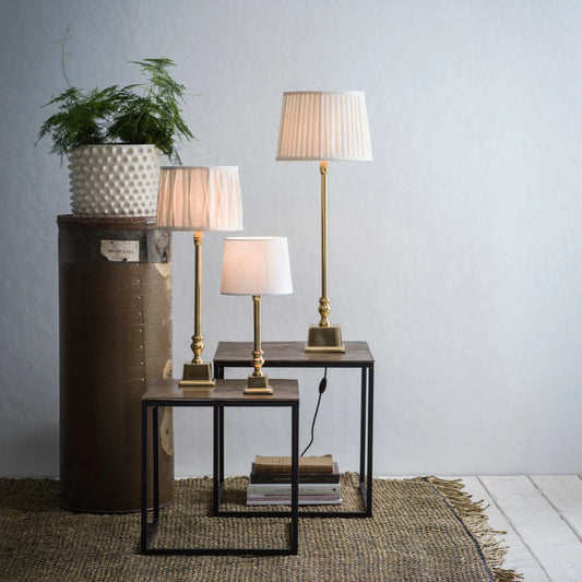 PR Home Linné Lampfot 65cm, Guld