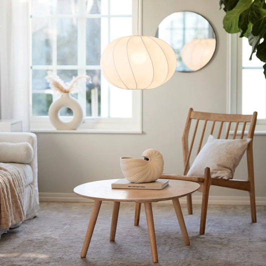 PR Home Olivia Takskärm Twist 50 cm, Vit