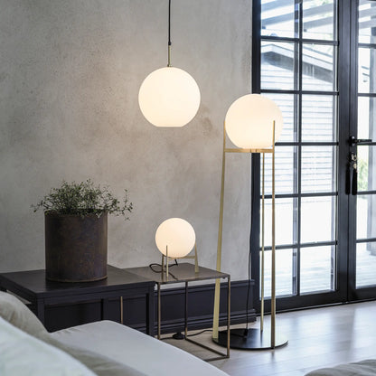PR Home Milla Bordslampa 28 cm, Guld/Opal