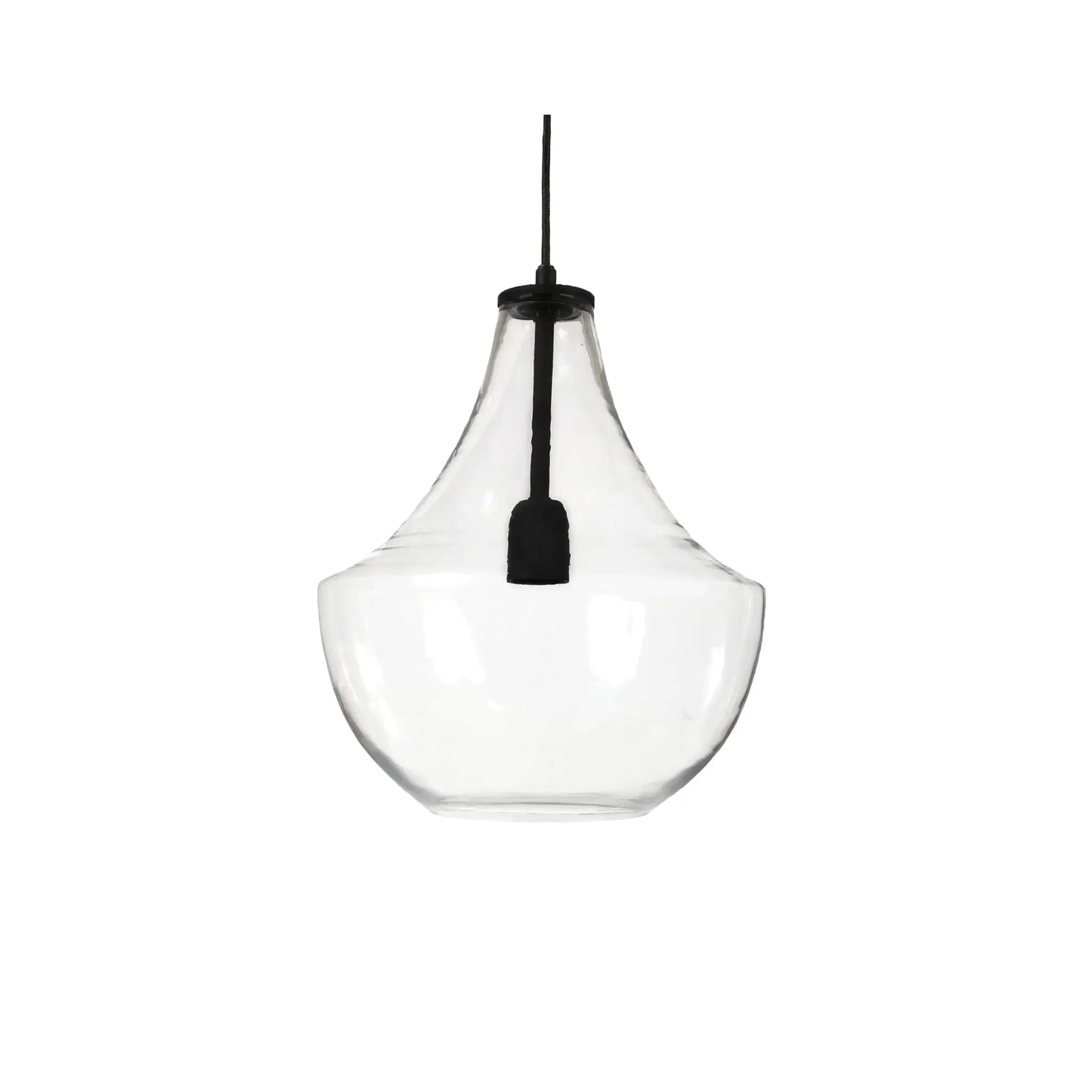 PR Home Hamilton Taklampa 30 cm, Clear/Black