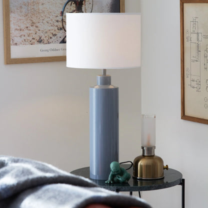 PR Home Solo Bordslampa 65 cm, Vit/Blank Denim