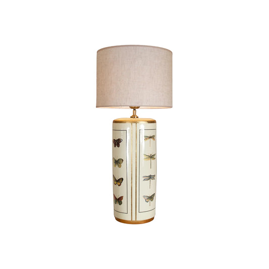 PR Home Lucca Bordslampa 67cm, Sand/Vit