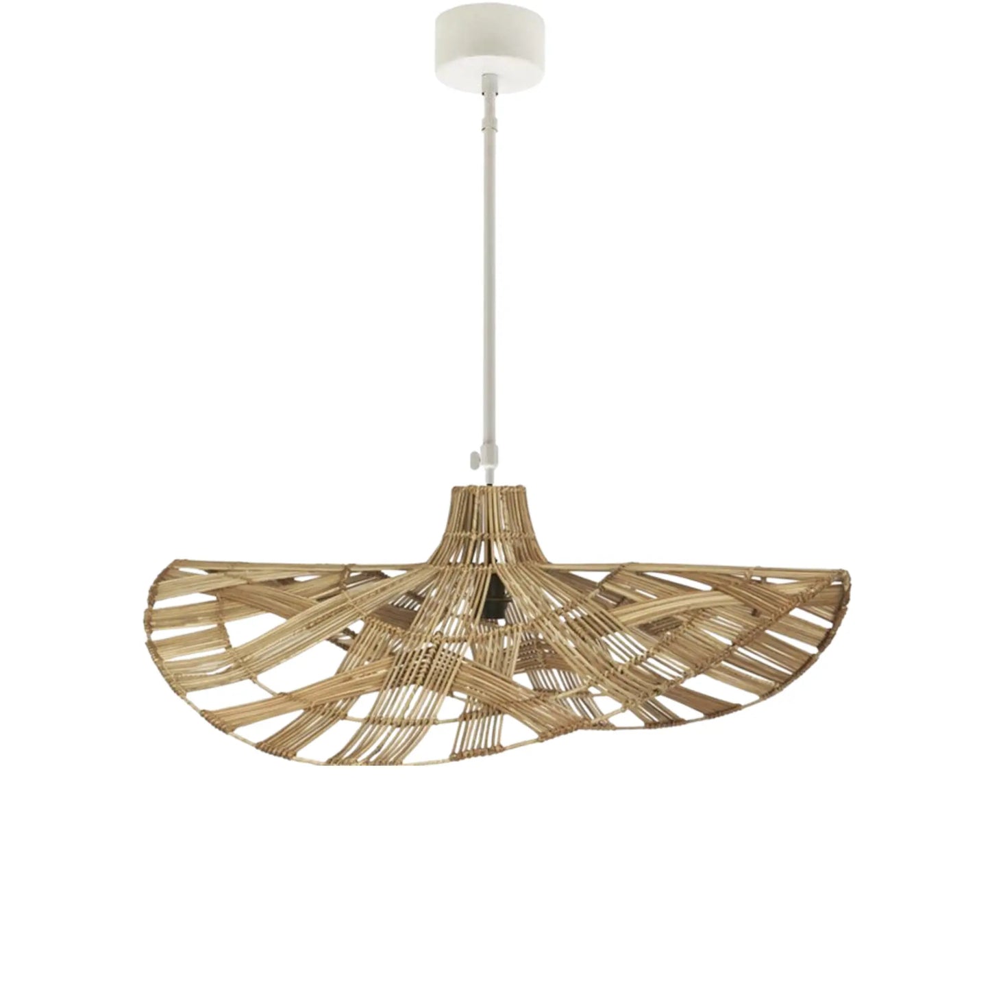 PR Home Wella Taklampa 81 cm Metall Takkopp, Natur