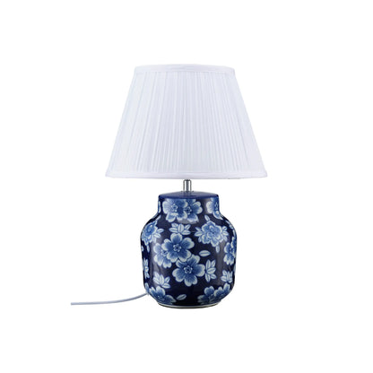 PR Home Fanny Bordslampa 47cm, Blå/Vit