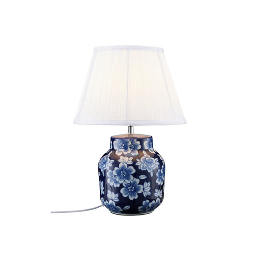PR Home Fanny Bordslampa 47cm, Blå/Vit