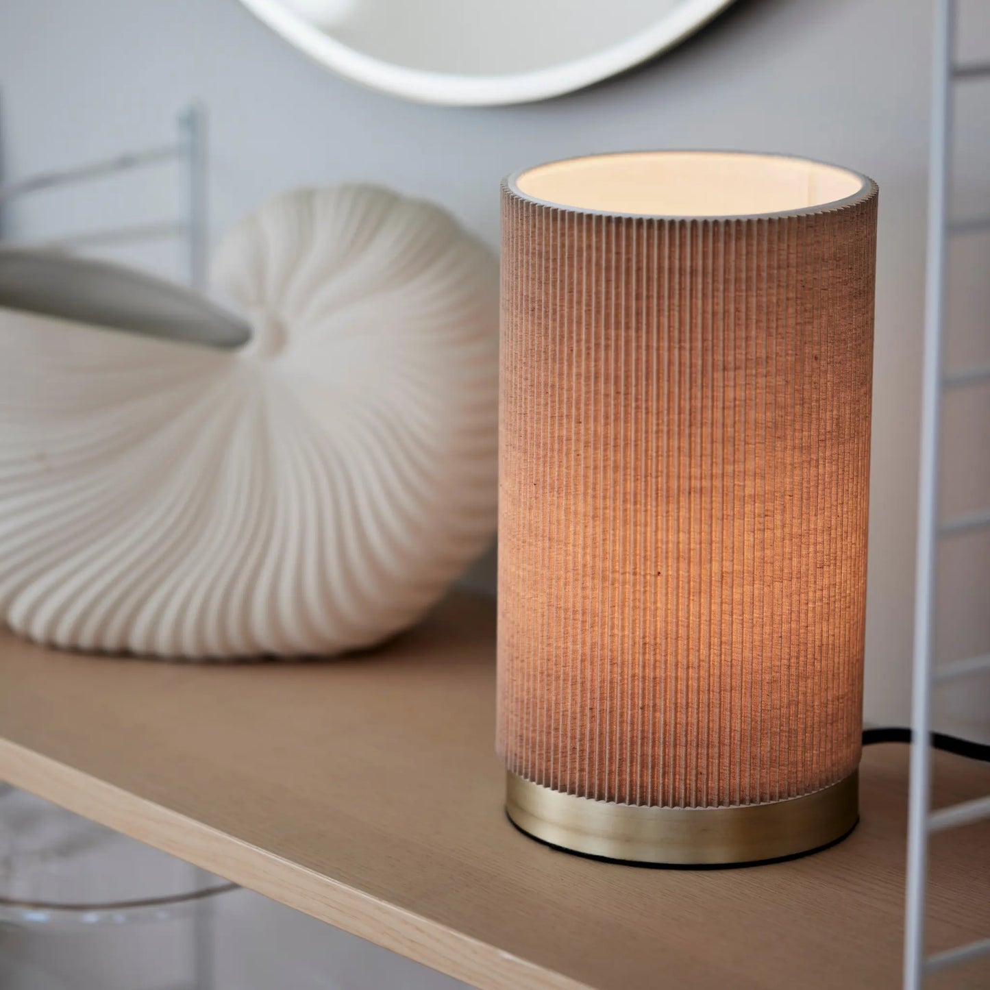 PR Home Dora Bordslampa 25cm, Beige