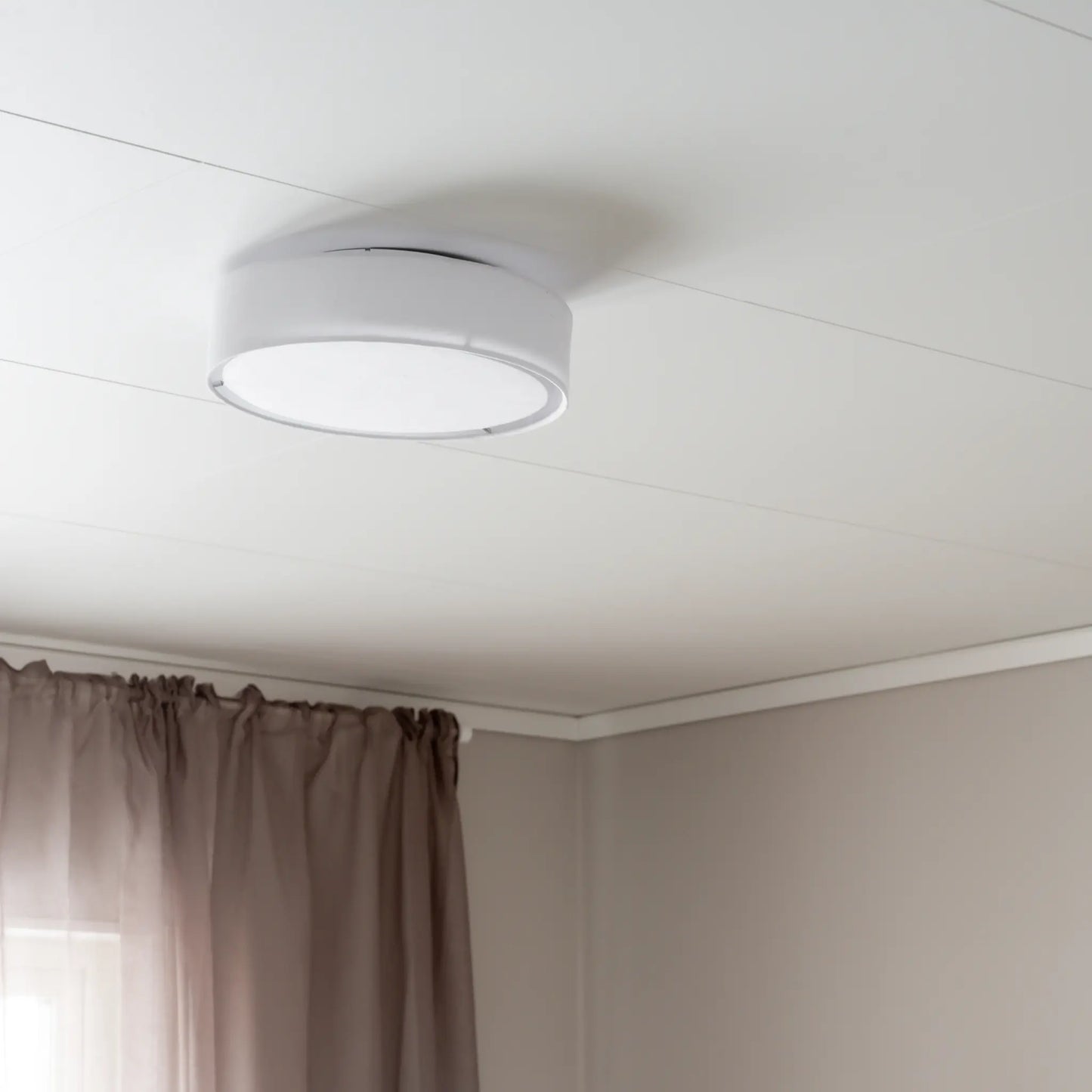 PR Home Sam Plafond 33 cm, Linne/Vit