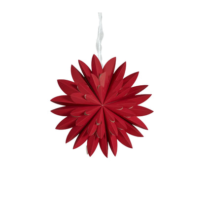 PR Home Hyacint Star 50 cm, Röd