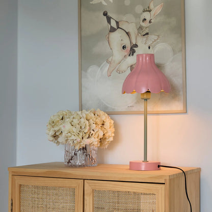 PR Home Wera Bordslampa 47cm, Rosa/Grön