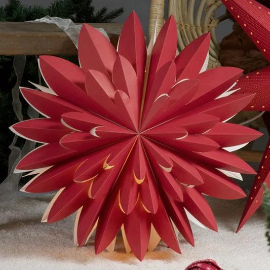 PR Home Hyacint Star 50 cm, Röd
