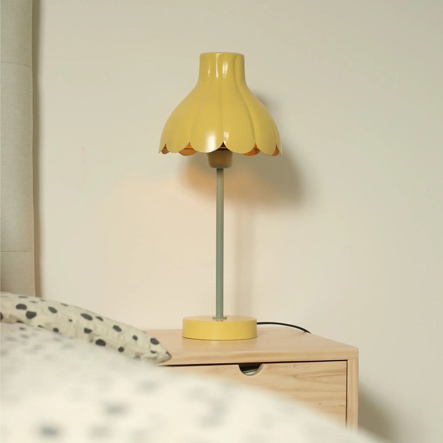 PR Home Wera Bordslampa 47cm, Gul/Grön