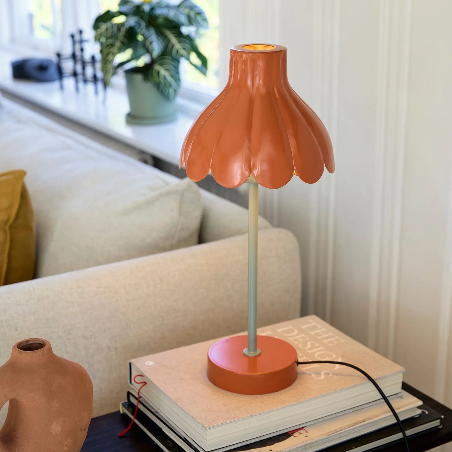 PR Home Wera Bordslampa 47cm, Orange/Grön