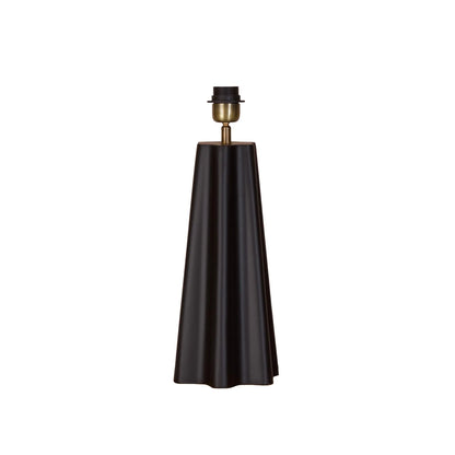 PR Home Aira Lampfot 44cm, Svart/mässing