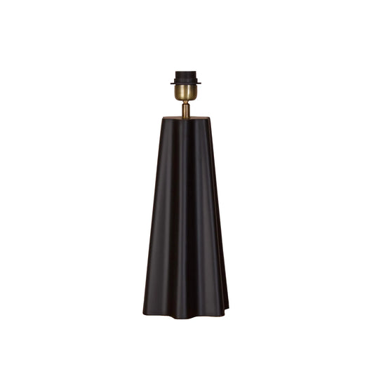 PR Home Aira Lampfot 44cm, Svart/mässing