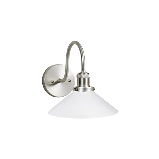 PR Home August Vägglampa ip23 25 cm, Opal Krom