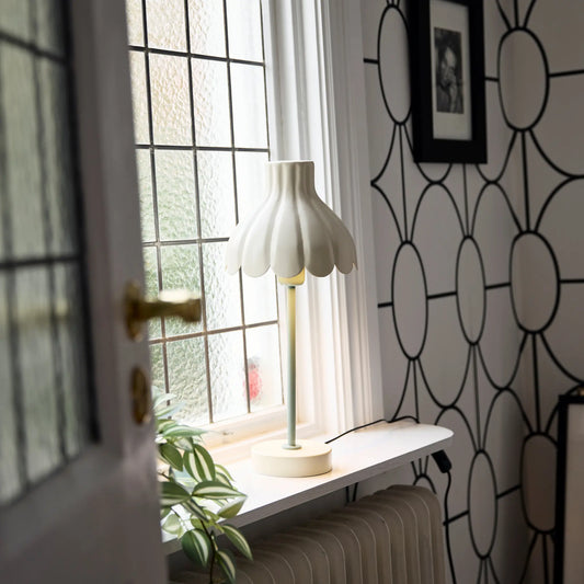 PR Home Wera Bordslampa 47cm, Offwhite/Grön
