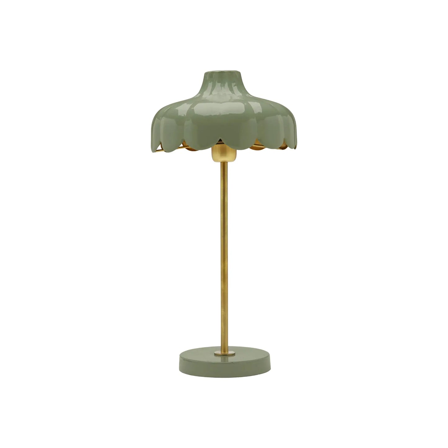 PR Home Wells Bordslampa 50 cm, Mossa/Guld