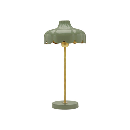PR Home Wells Bordslampa 50 cm, Mossa/Guld