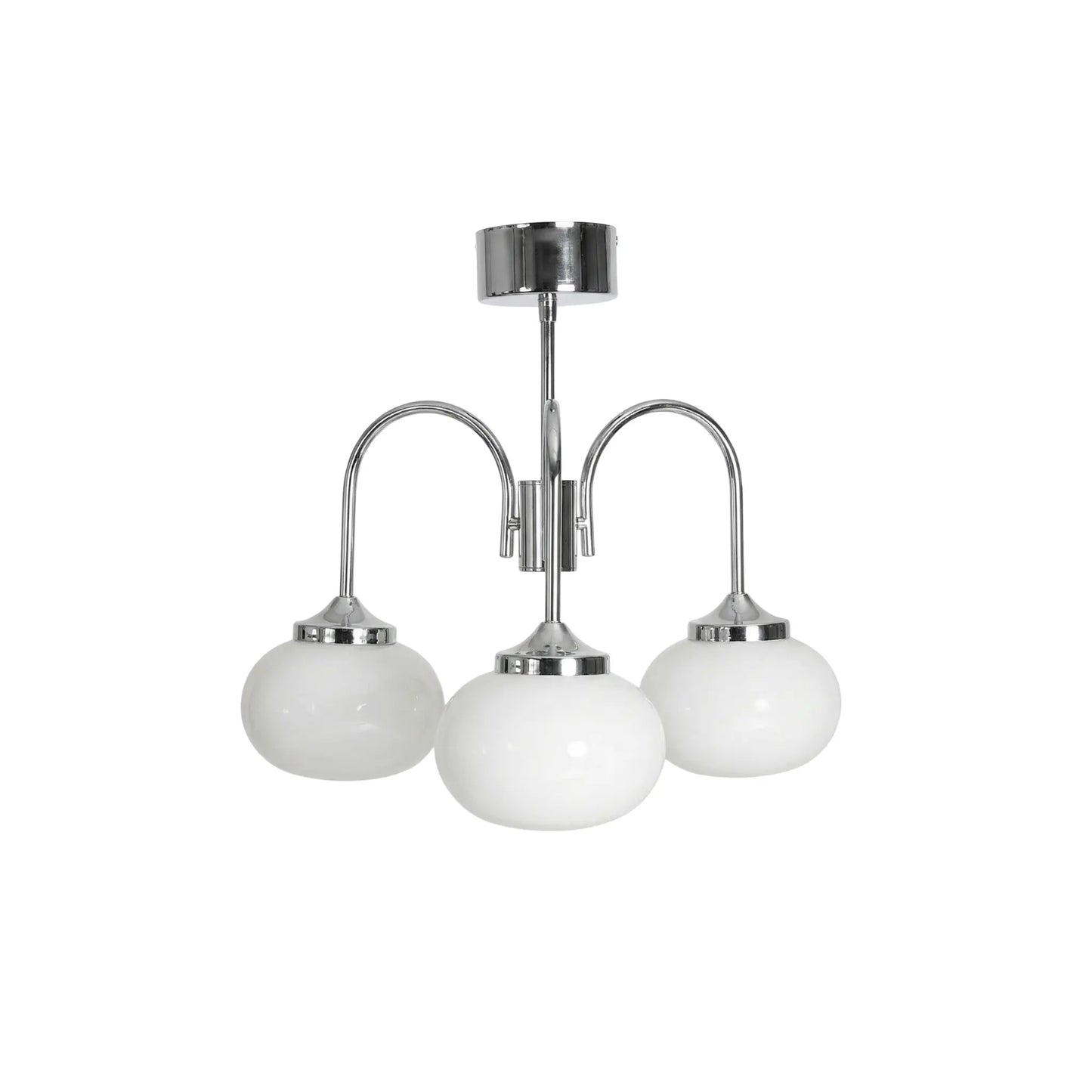 PR Home Elsy Plafond 50cm, Vit Krom