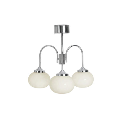 PR Home Elsy Plafond 50cm, Vit Krom