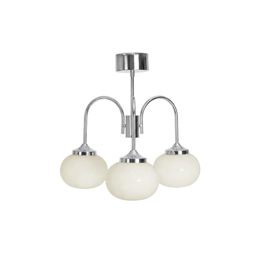PR Home Elsy Plafond 50cm, Vit Krom