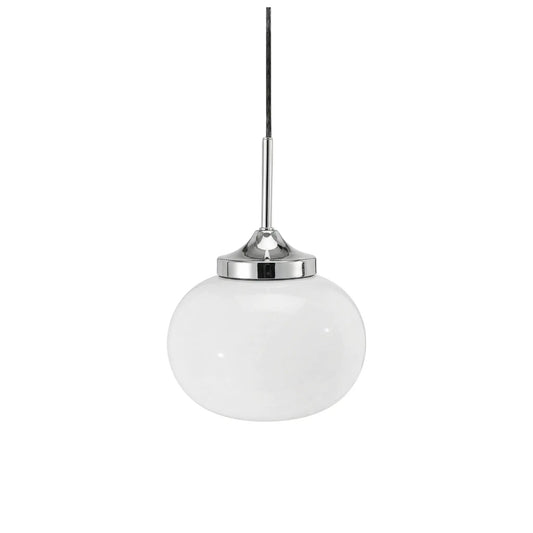 PR Home Elsy Fönsterlampa Ø18cm, Vit Krom