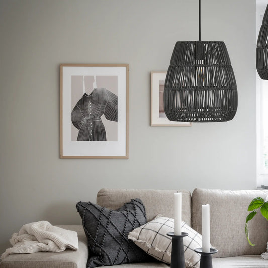 PR Home Saigon Taklampa 38cm, Svart
