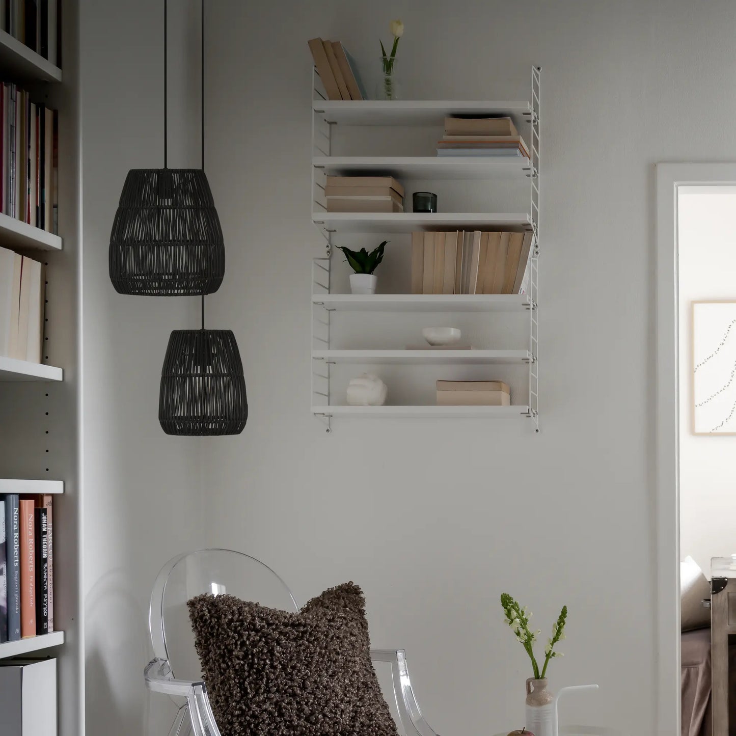 PR Home Saigon Taklampa 28cm, Svart