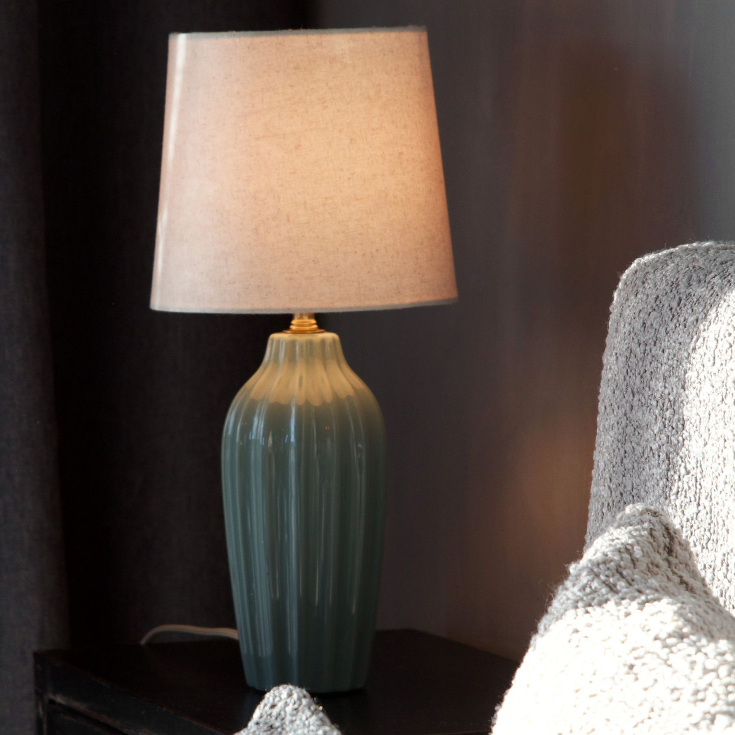 PR Home Lyon Bordslampa 39cm, Ljus Turkos