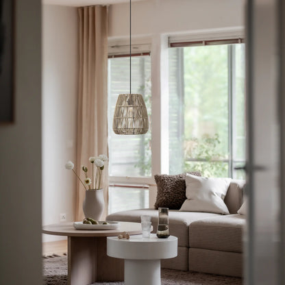 PR Home Saigon Taklampa 28cm, Natur/Grå