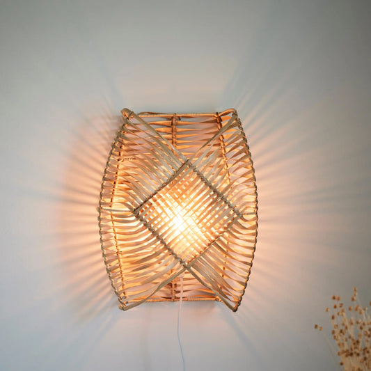 PR Home Zyla Vägglampa 36cm, Natur
