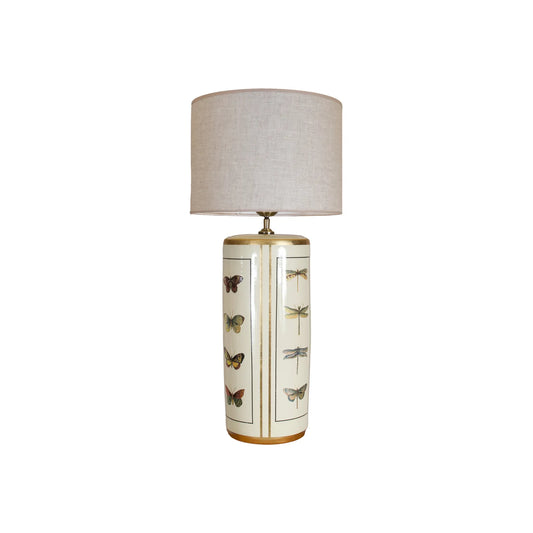 PR Home Lucca Bordslampa 67cm, Sand/Vit