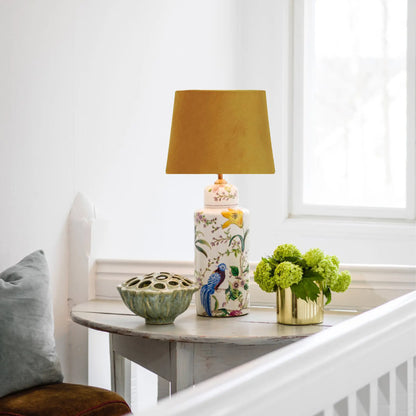 PR Home Li Na Bordslampa 63cm, Ockra Ceramic